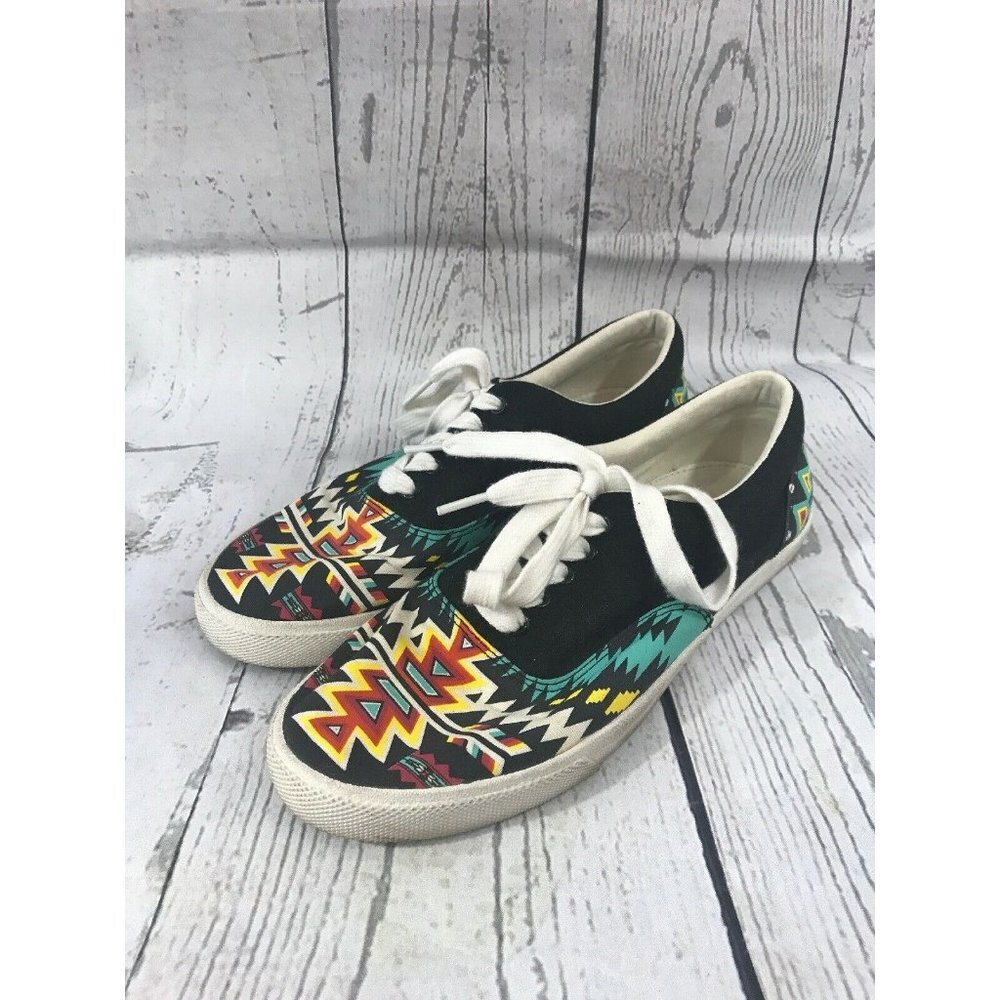Bucketfeet 'Archer' Lace Up Tennis Shoes Men’s 8 W
